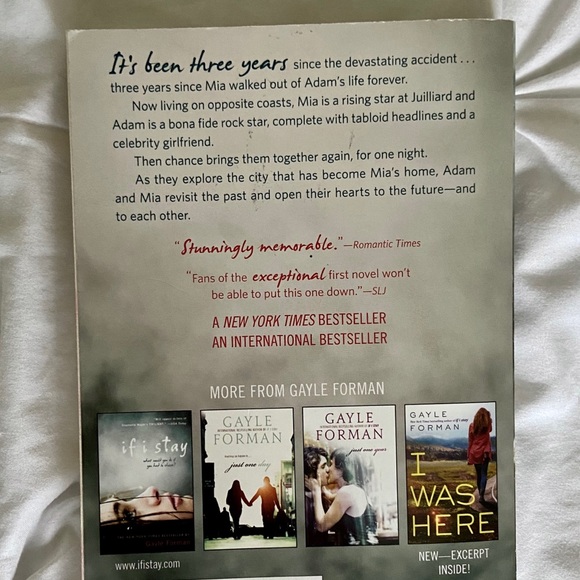 “Where She Went” by Gayle Forman - Picture 2 of 2